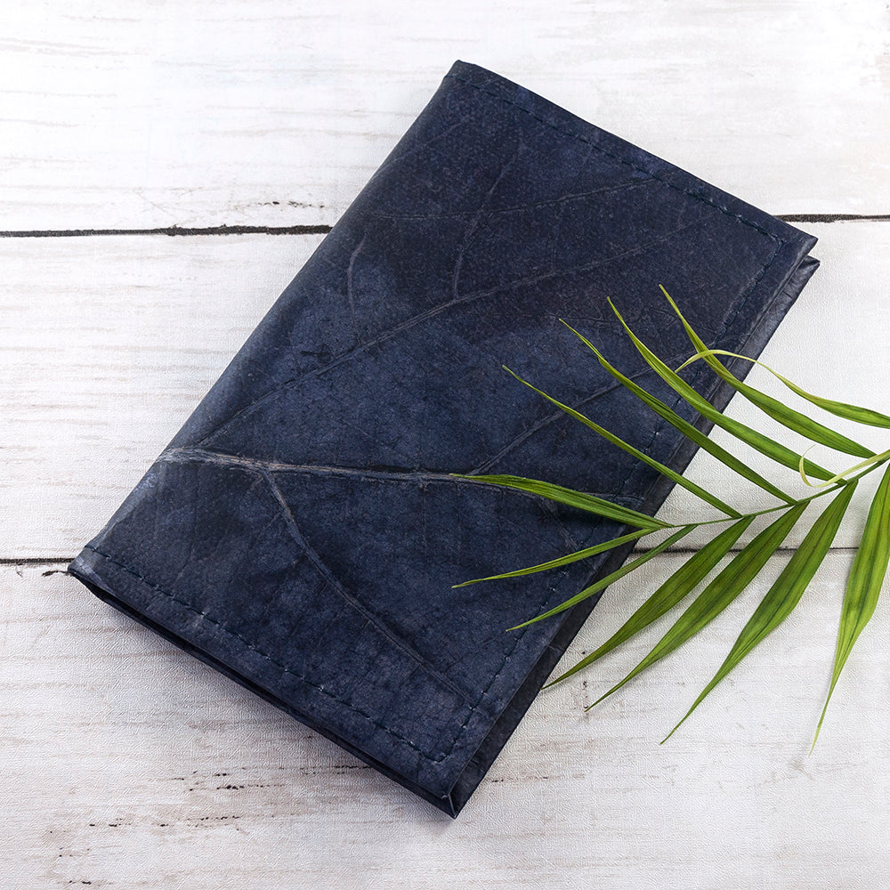 A6 Leaf Leather Notebook