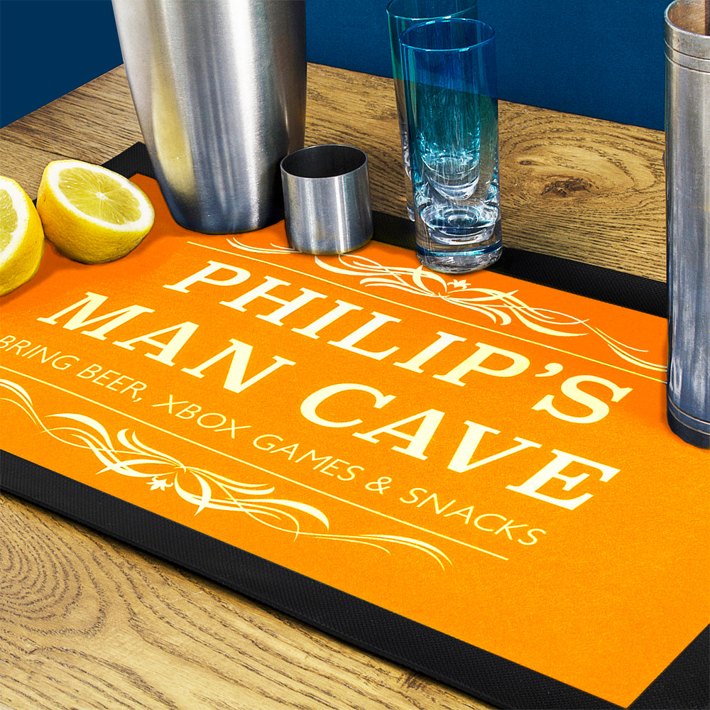 Gentlemen's Man Cave Bar Mat