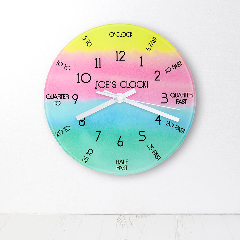 I Can Tell The Time! Personalised Wall Clock