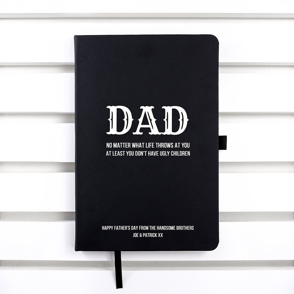 No Matter What Dad A5 Notebook