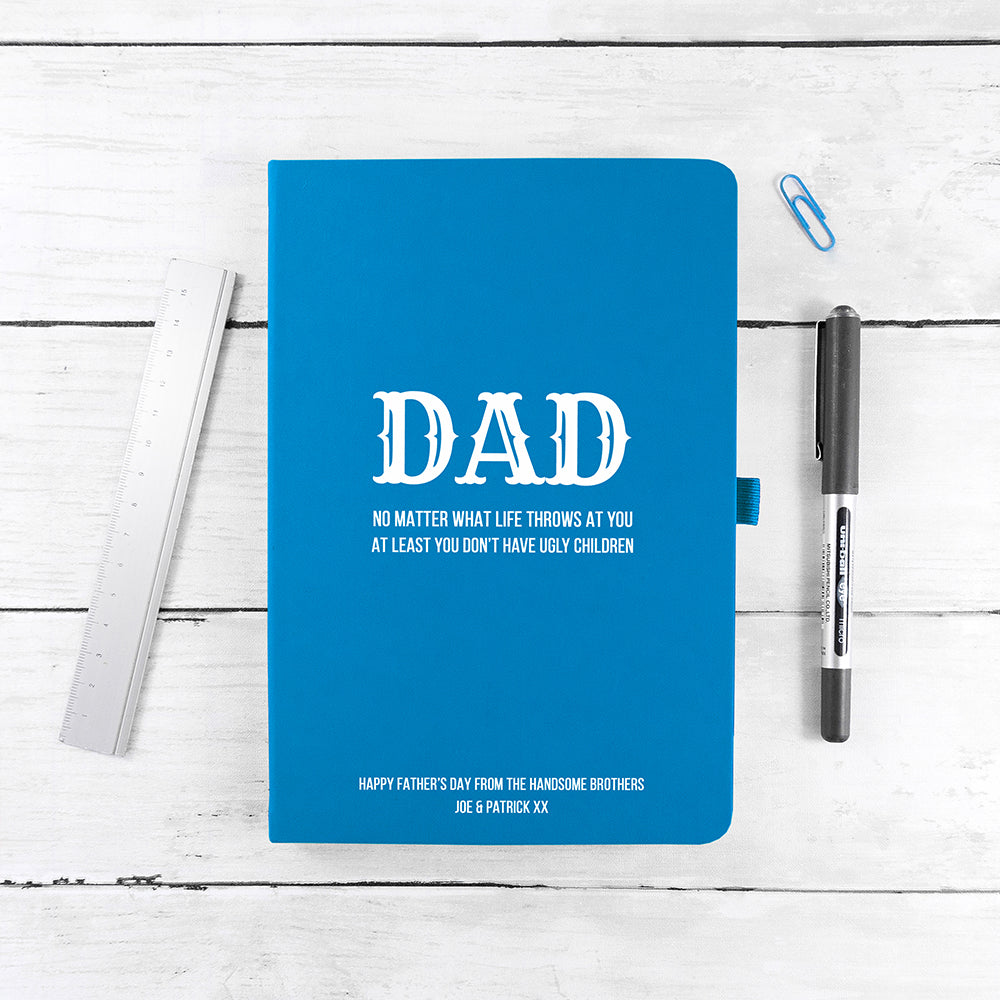 No Matter What Dad A5 Notebook