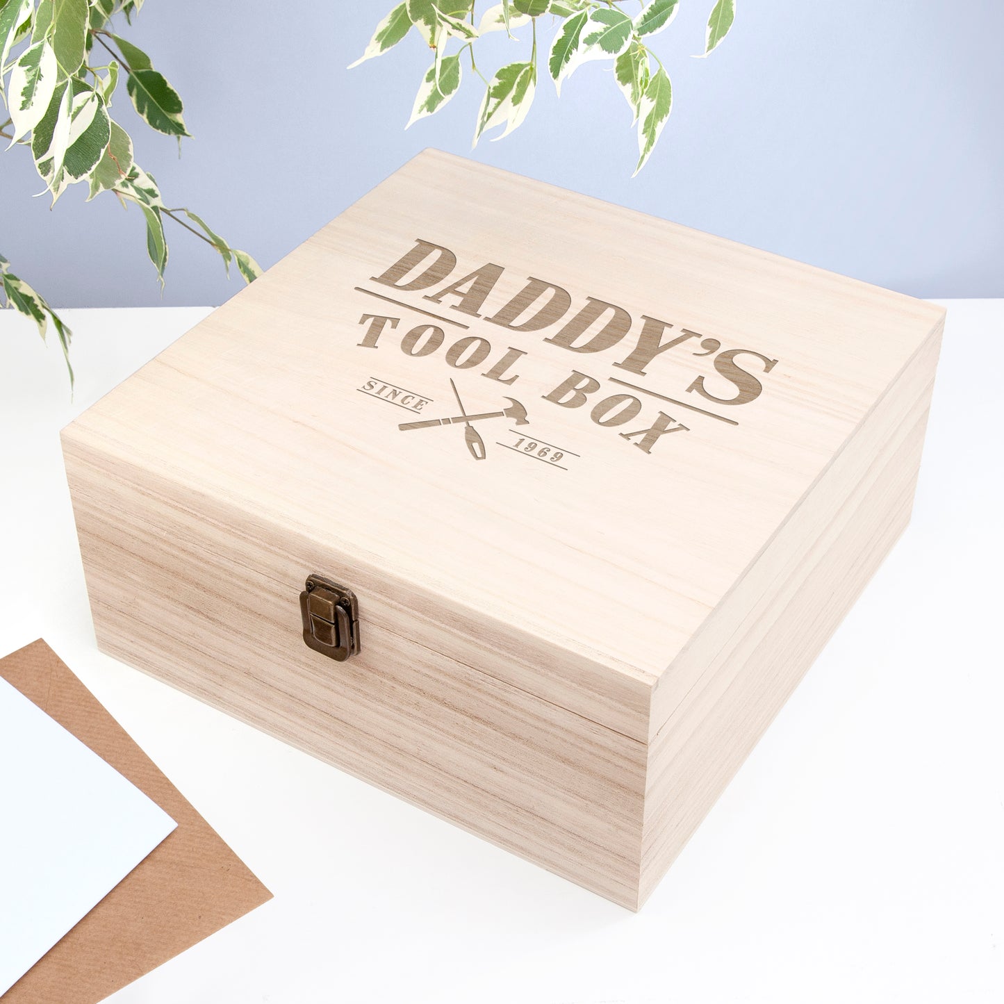 Personalised Wooden Tool Box