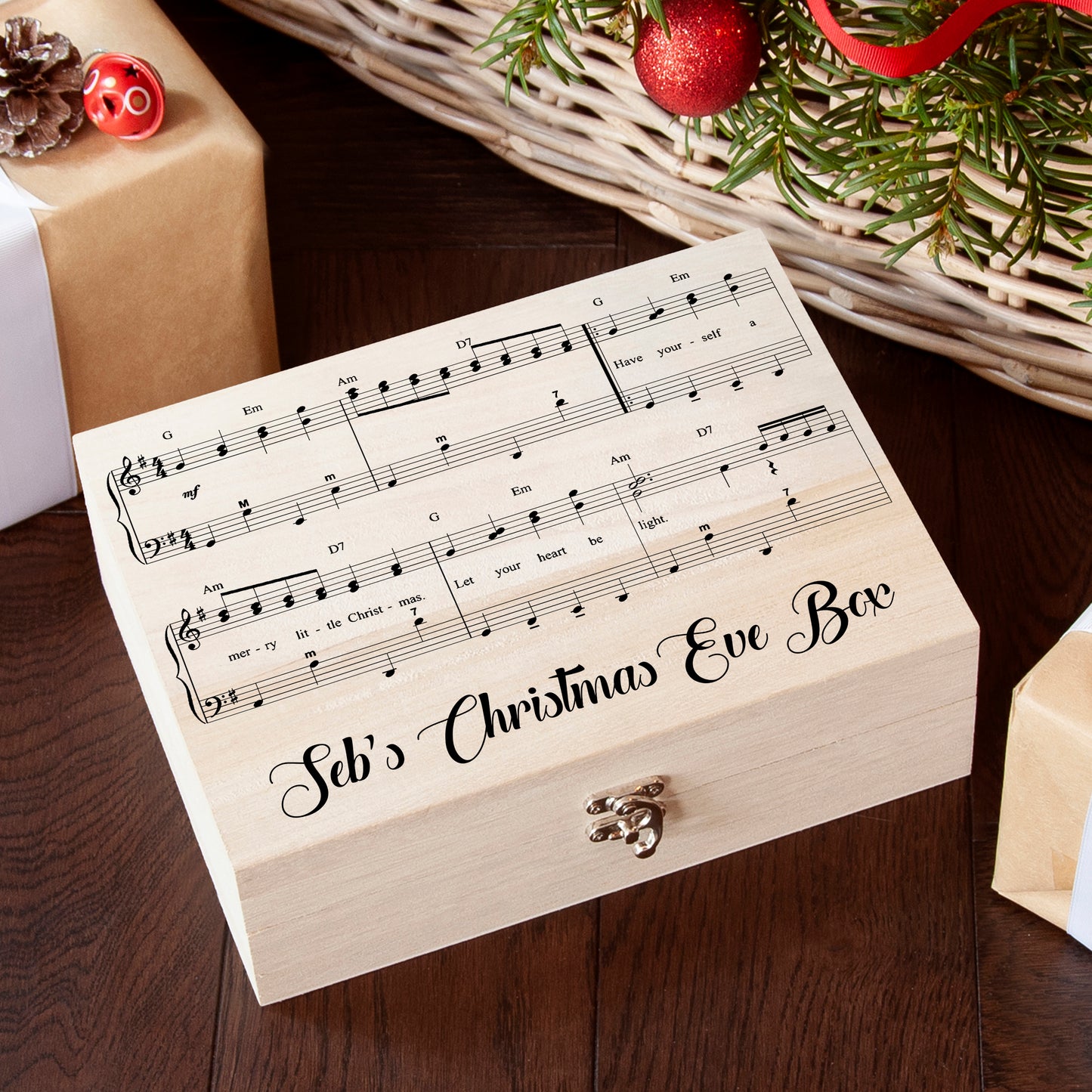 Personalised Have Yourself A Very Merry Christmas Eve Box