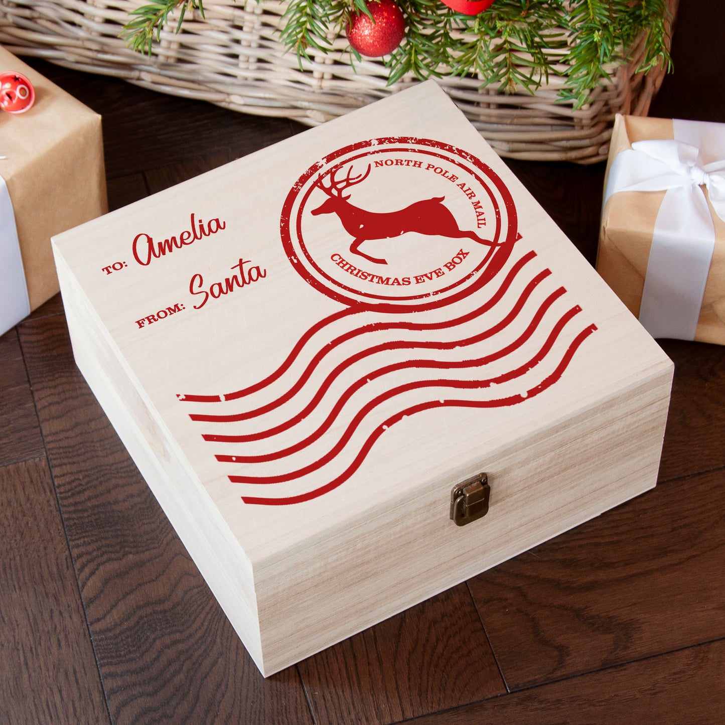 Personalised North Pole Special Delivery Christmas Eve Box