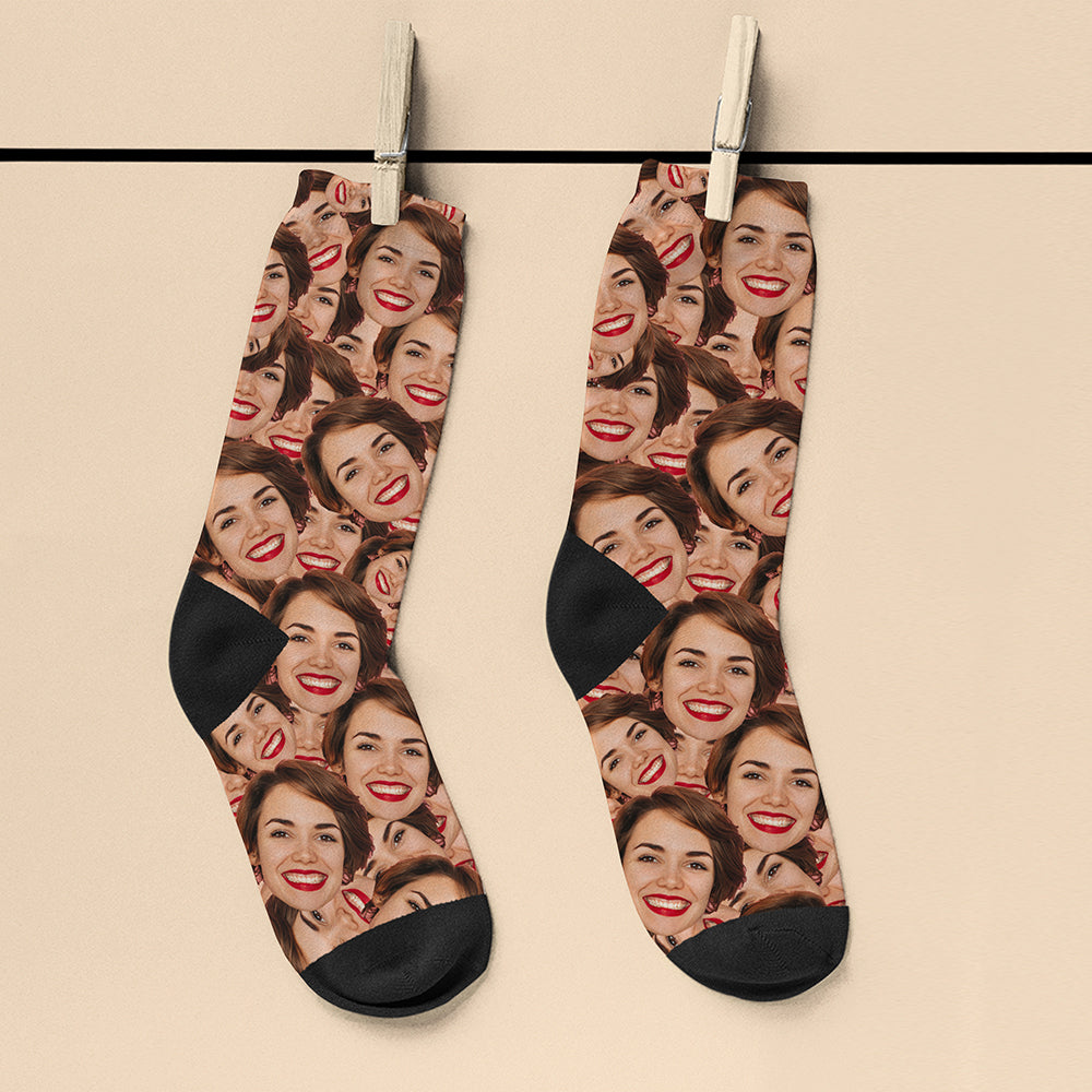 Personalised Face Photo Socks