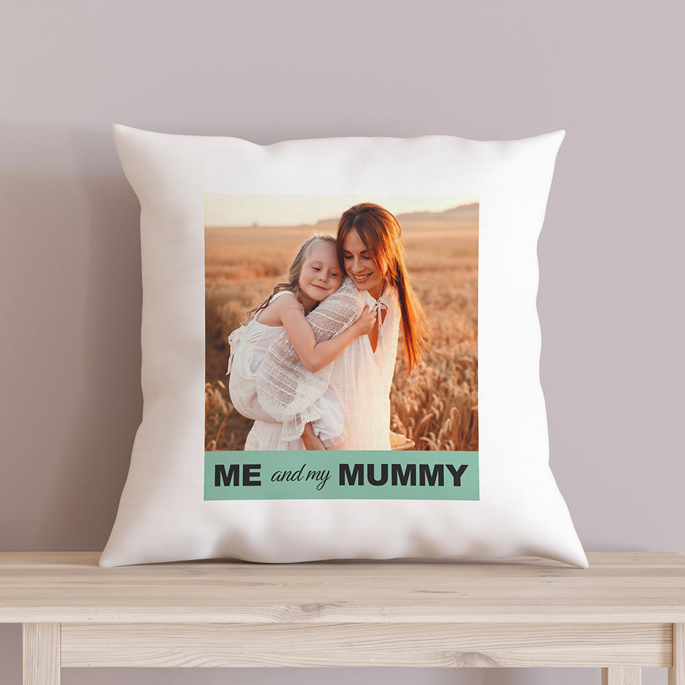 Mum’s Personalised Photo Cushion Cover