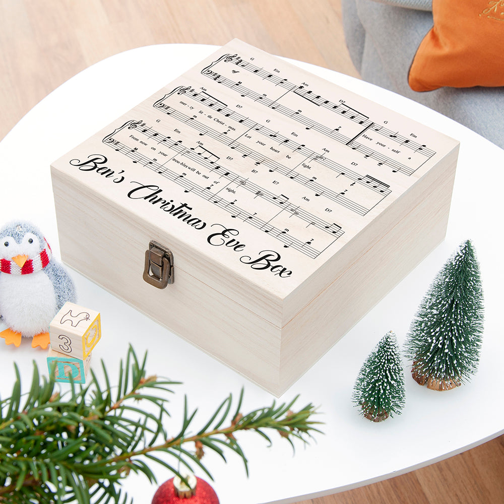 Personalised Have Yourself A Very Merry Christmas Eve Box - Medium