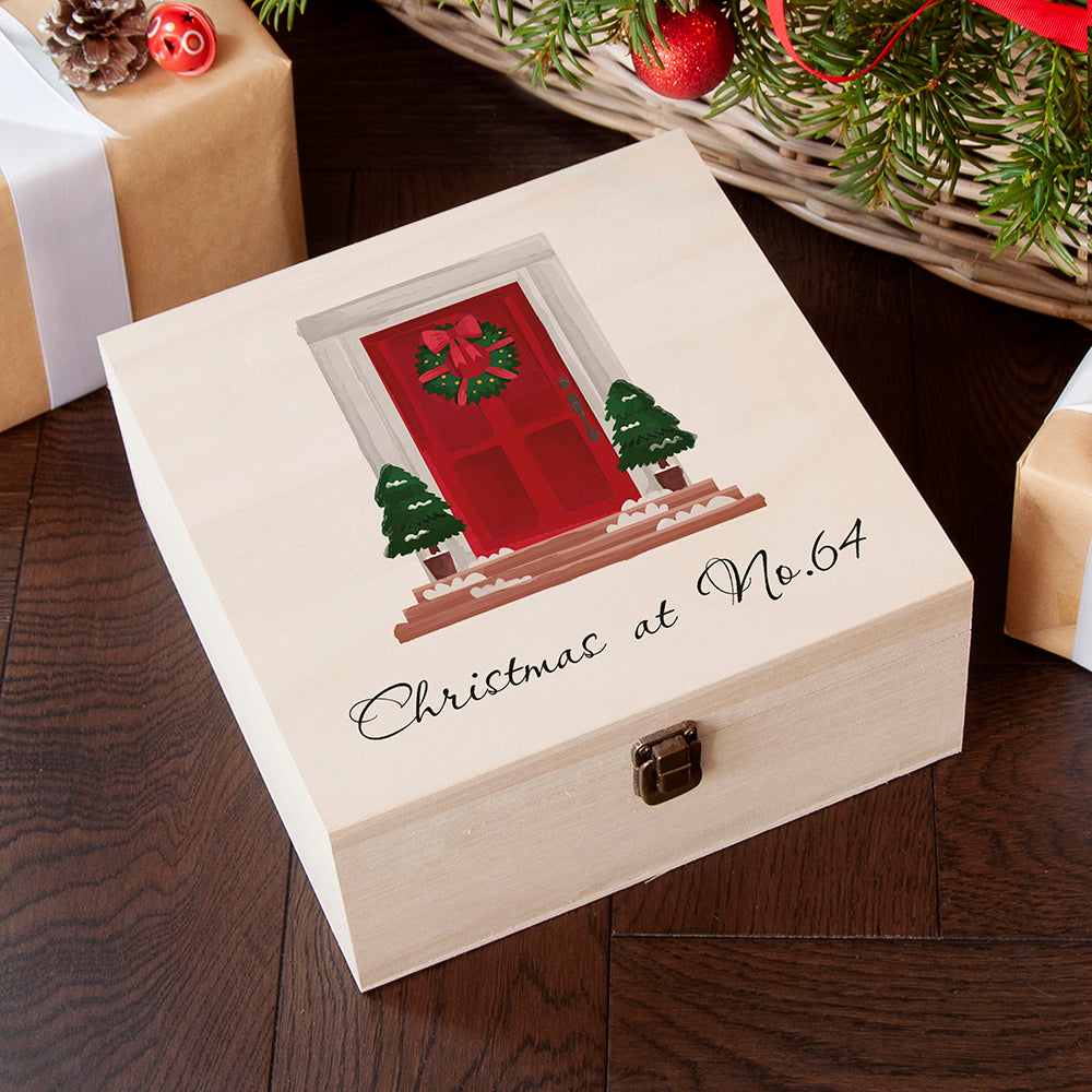 Door Number Christmas Box - Medium
