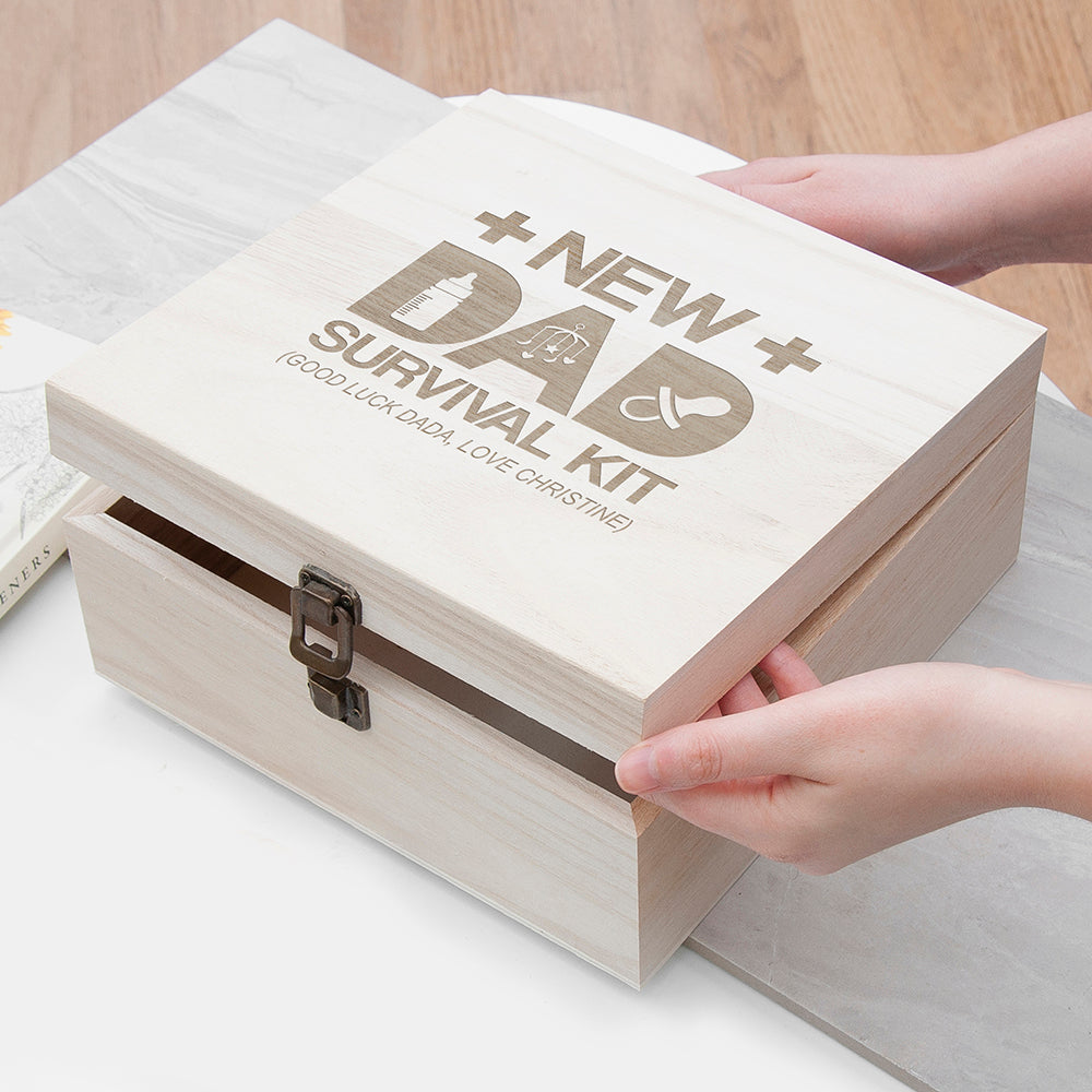 Personalised New Dad Survival Kit - Medium