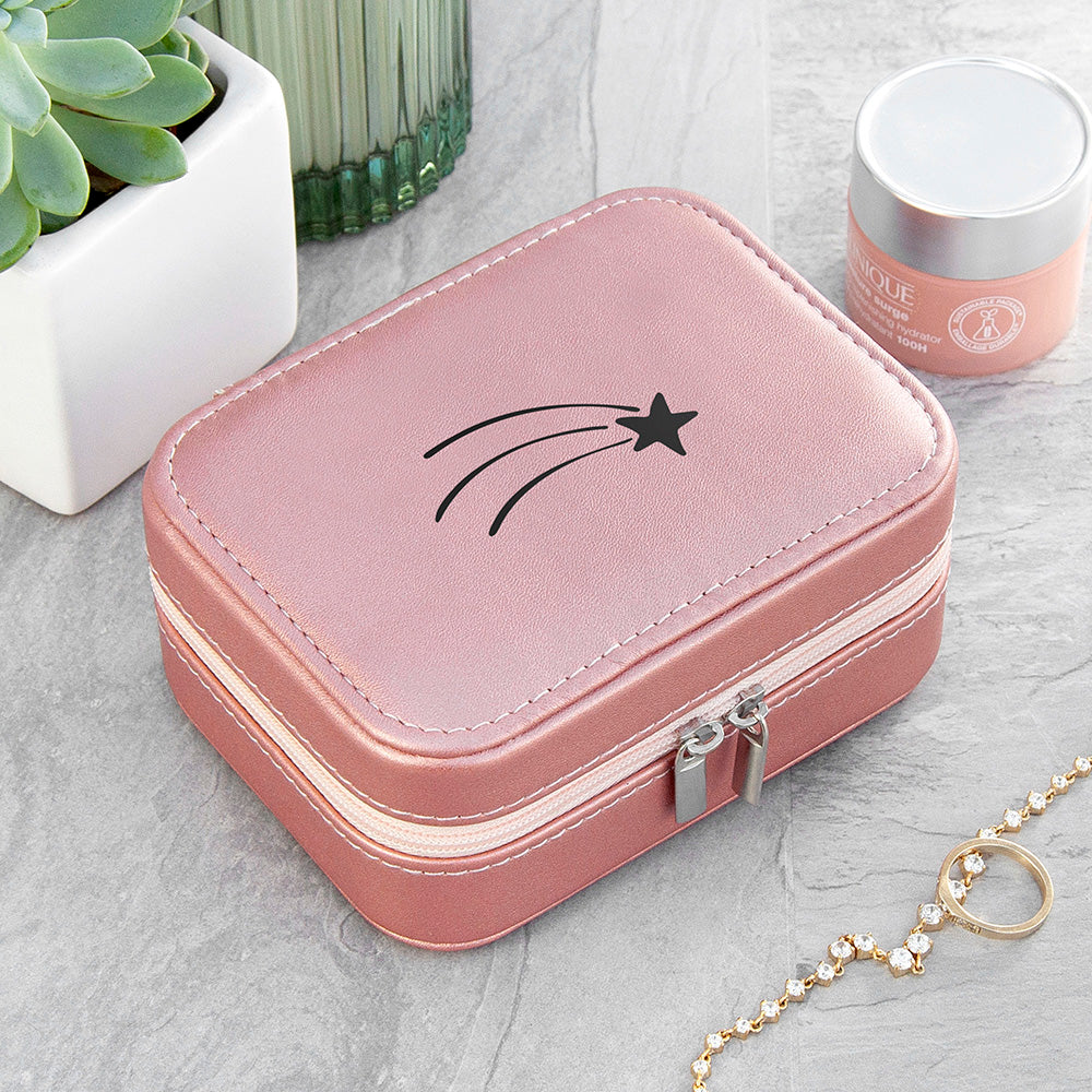 Shooting Star Pink Jewellery Case