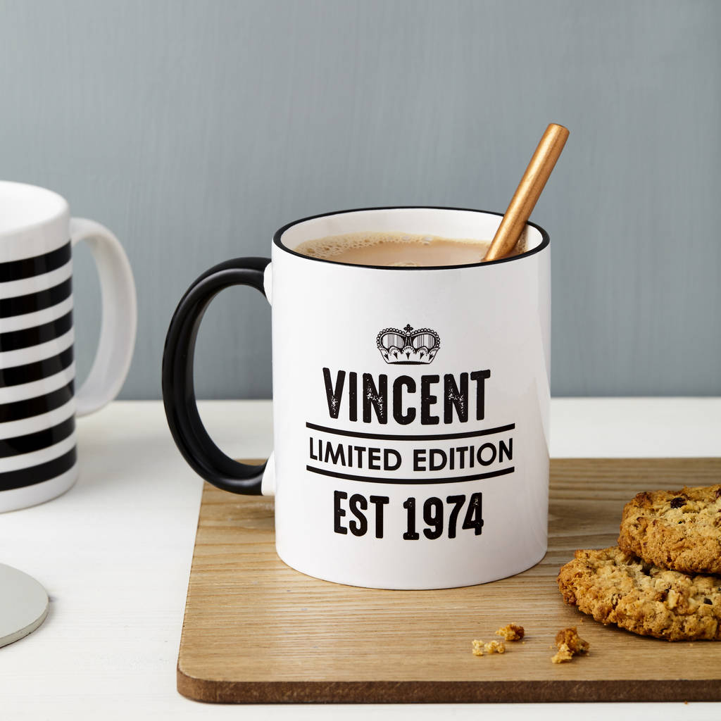 Personalised Birth Year Mug