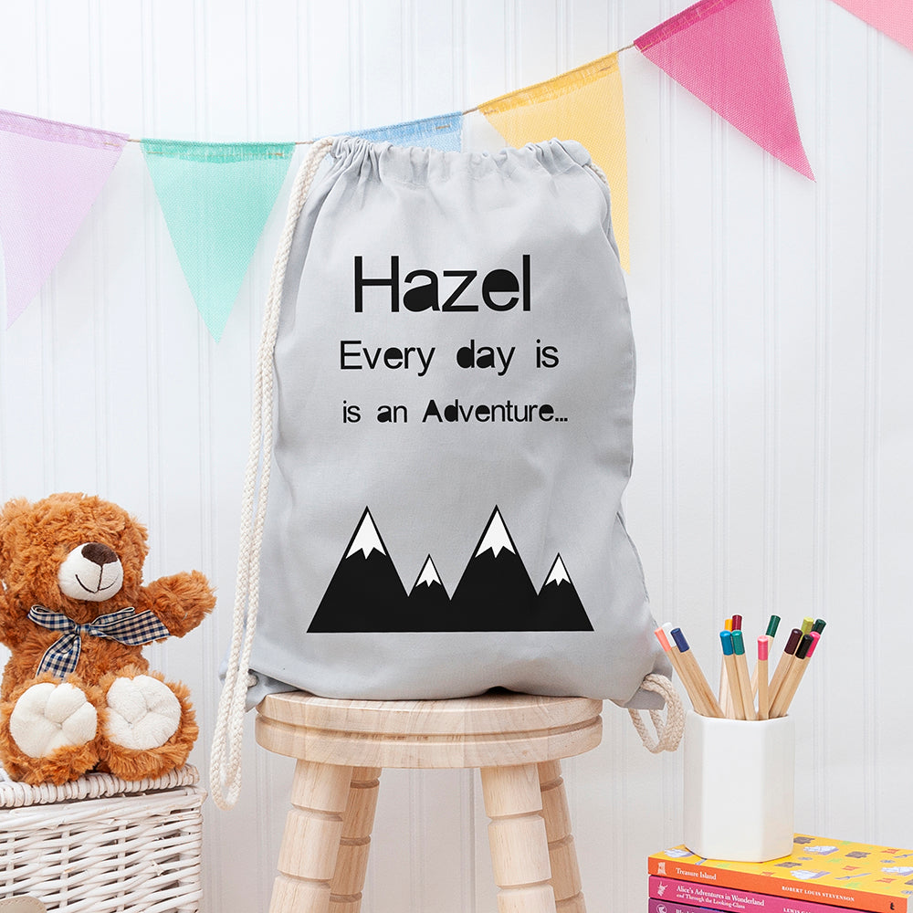Personalised Children's Adventure PE Kit Bag