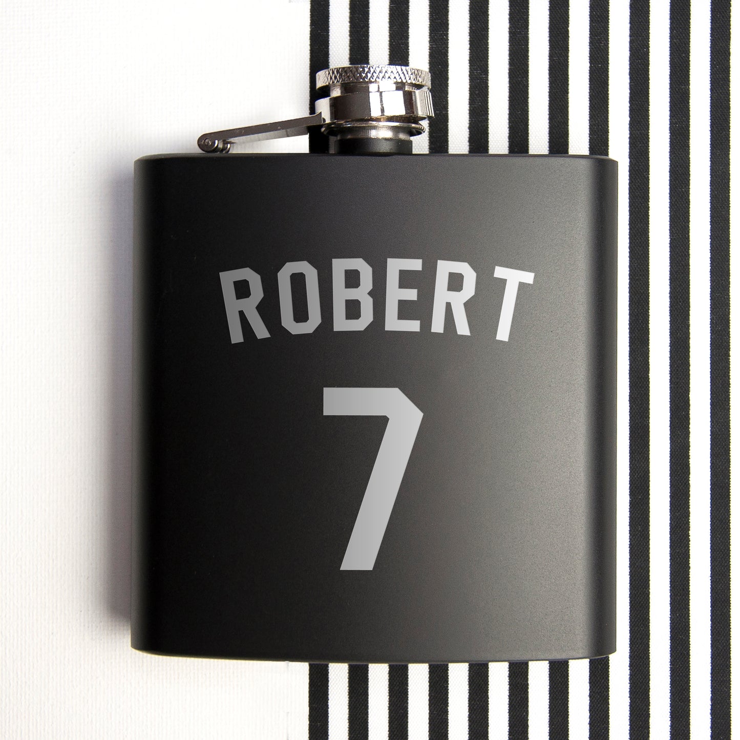 Personalised Football Shirt Hip Flask