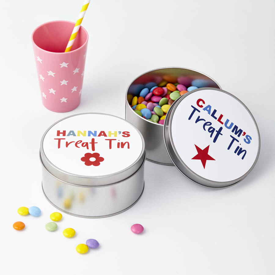 Personalised Kid's Sweet Tin