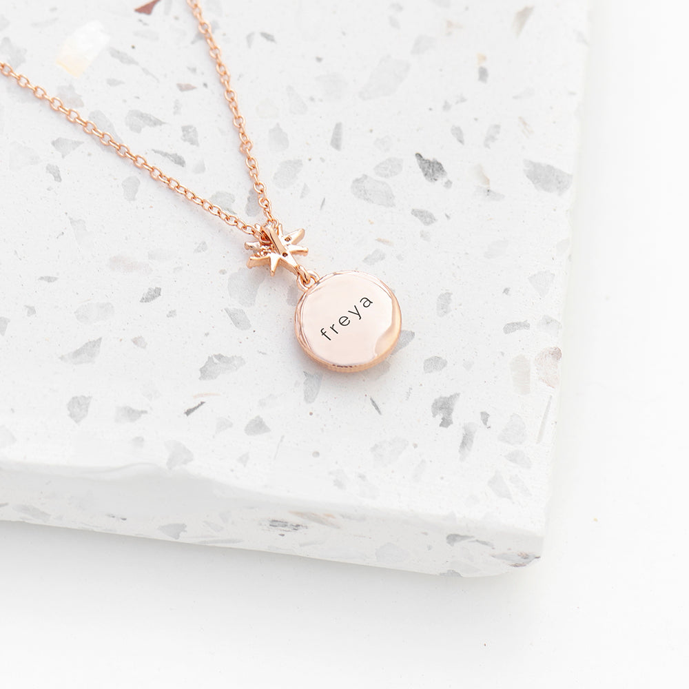 Personalised North Star Necklace