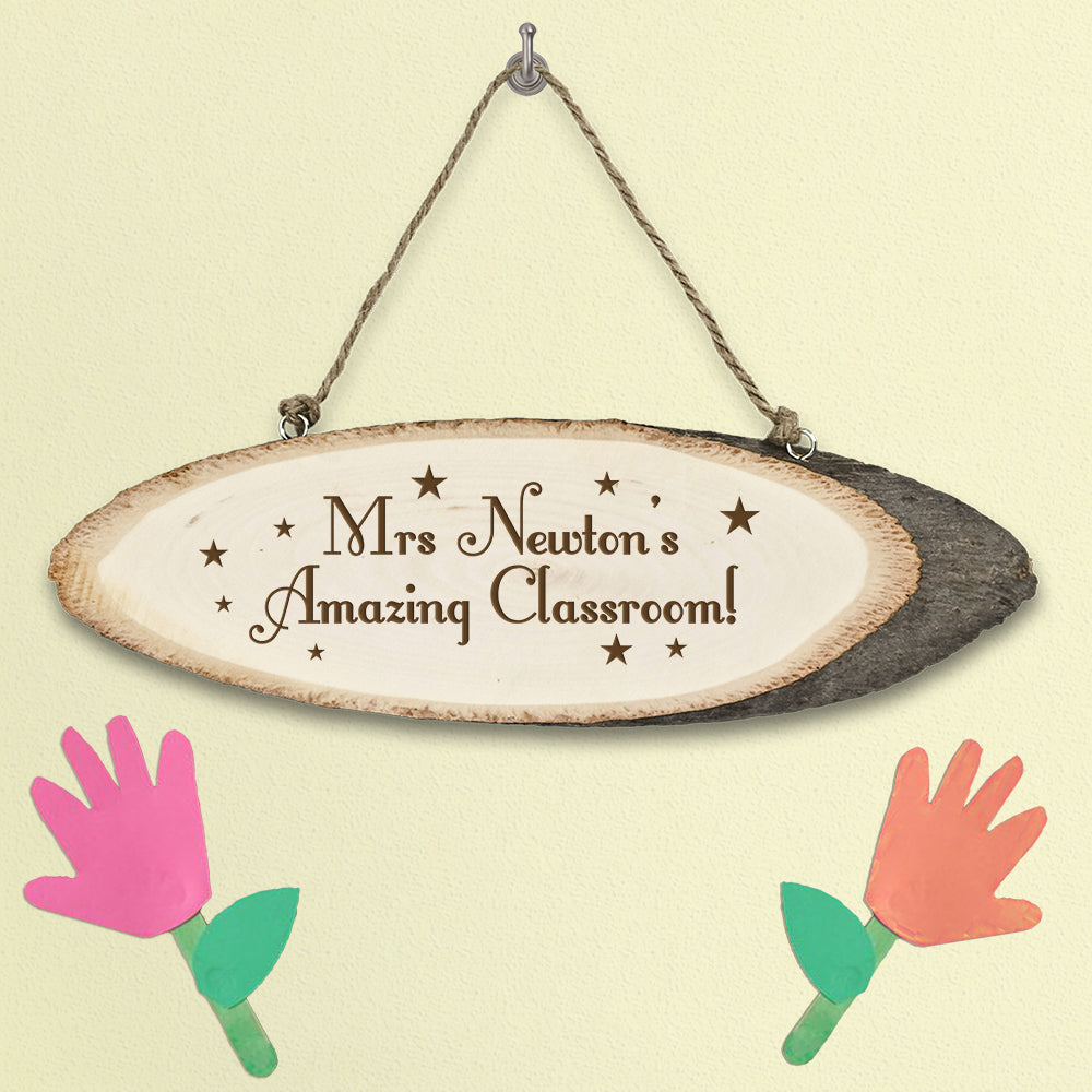 Personalised Super Star Teacher's Classroom Sign