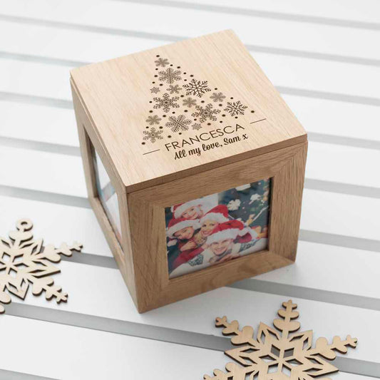 Christmas Photo Cube