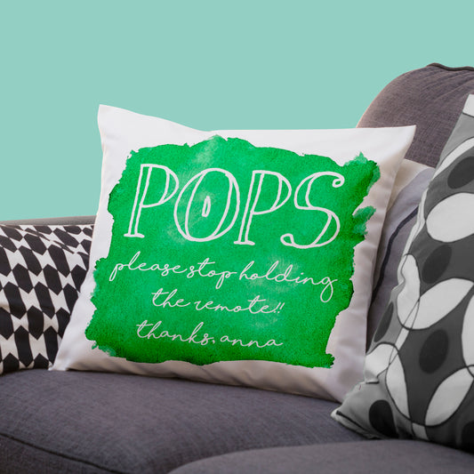 Coastal Watercolour Cover Personalised Cushion Cover