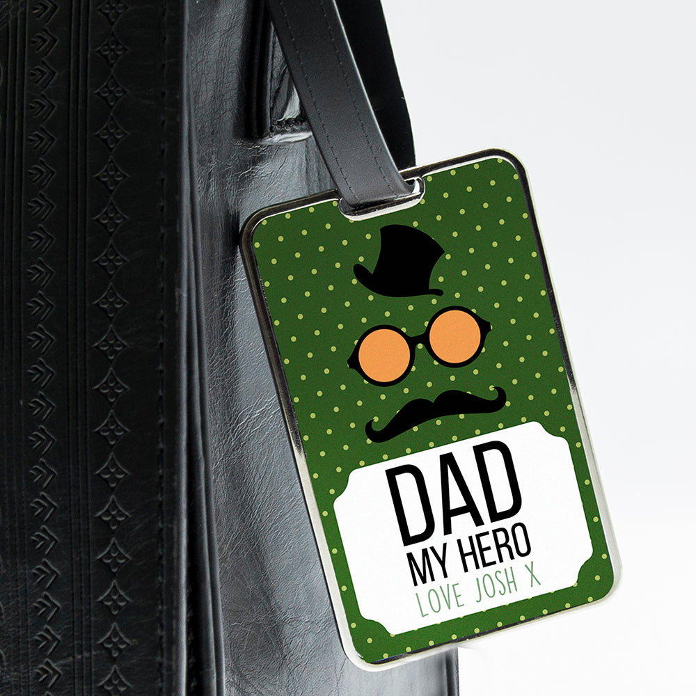 Dad You Are My Hero Luggage Tag