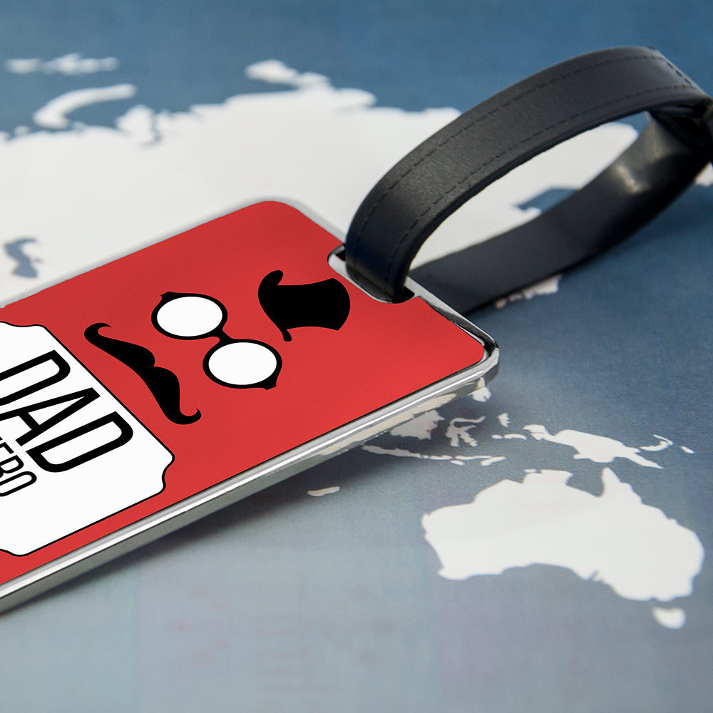 Dad You Are My Hero Luggage Tag