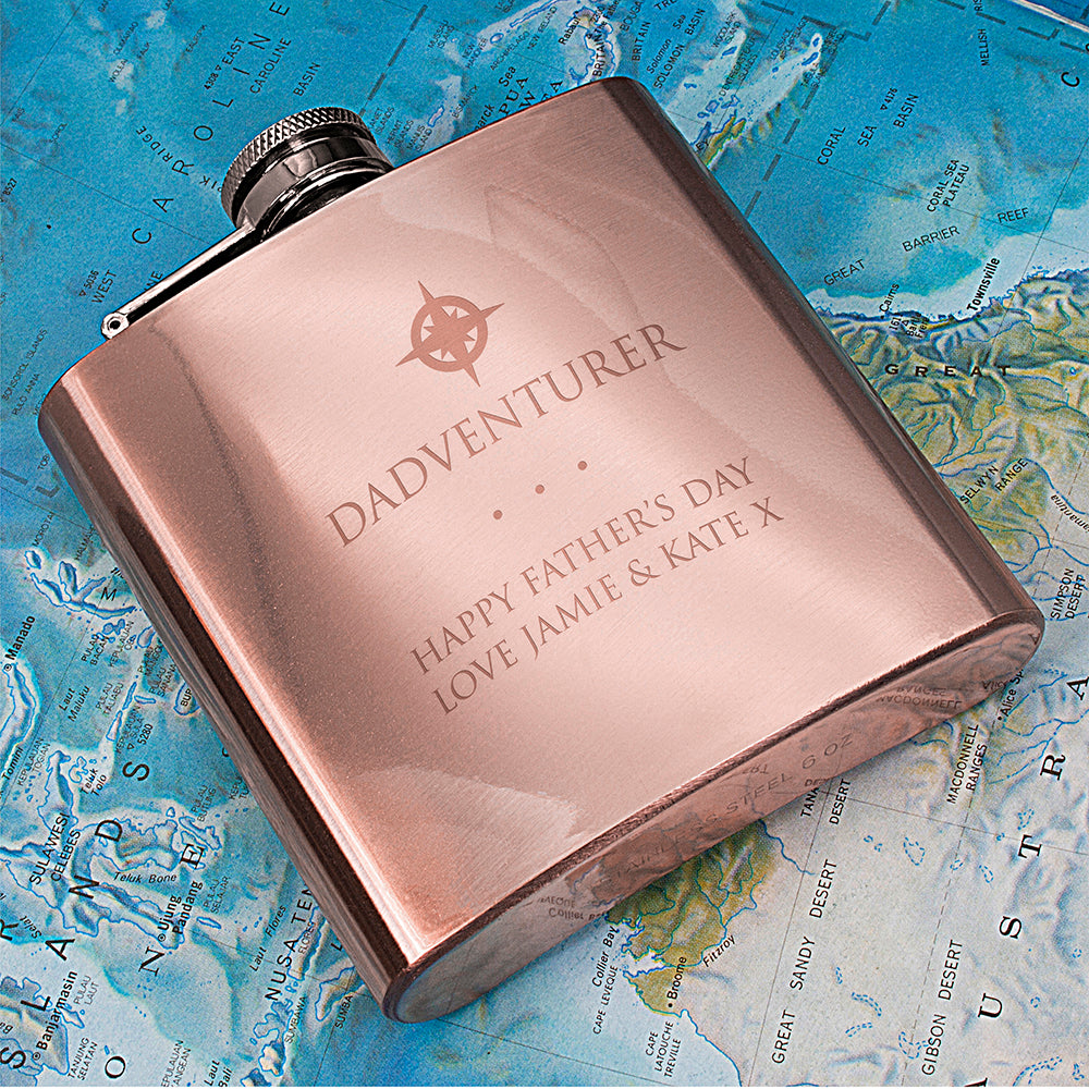 Dadventurer Hip Flask