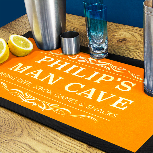 Gentlemen's Man Cave Bar Mat