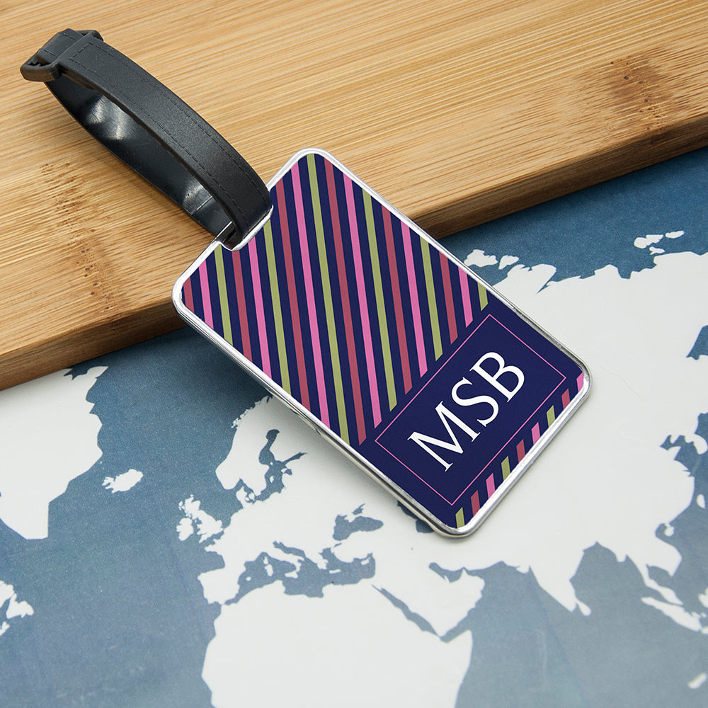 Gentlemen's Uniformed Monogrammed Luggage Tag