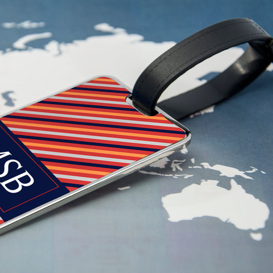 Gentlemen's Uniformed Monogrammed Luggage Tag