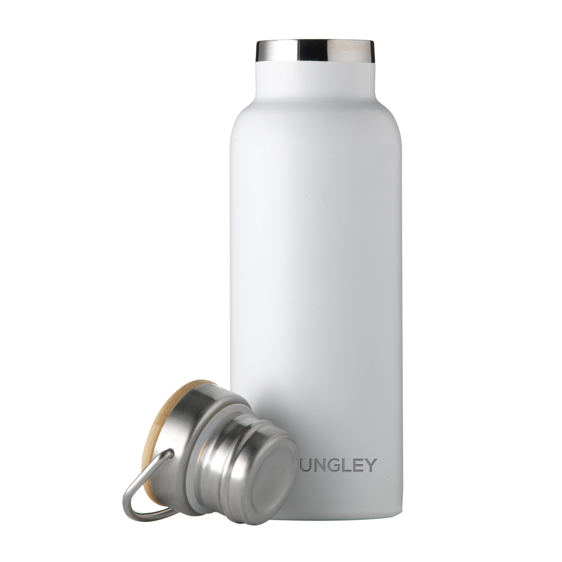 Jungley Insulated Water Bottle 17oz Bamboo Lid