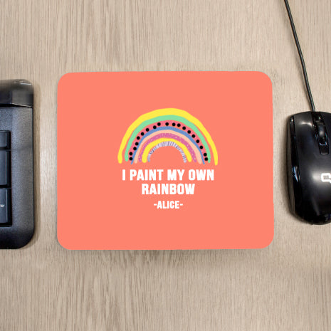 My Own Rainbow Mouse Pad