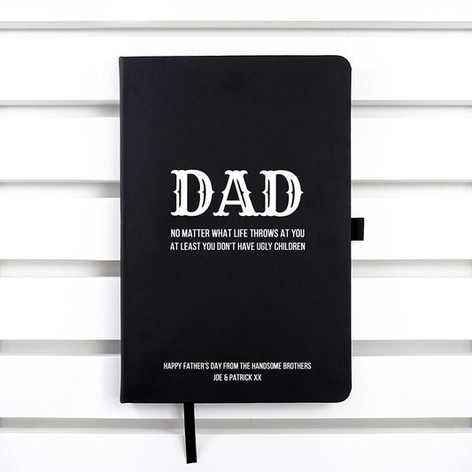 No Matter What Dad A5 Notebook