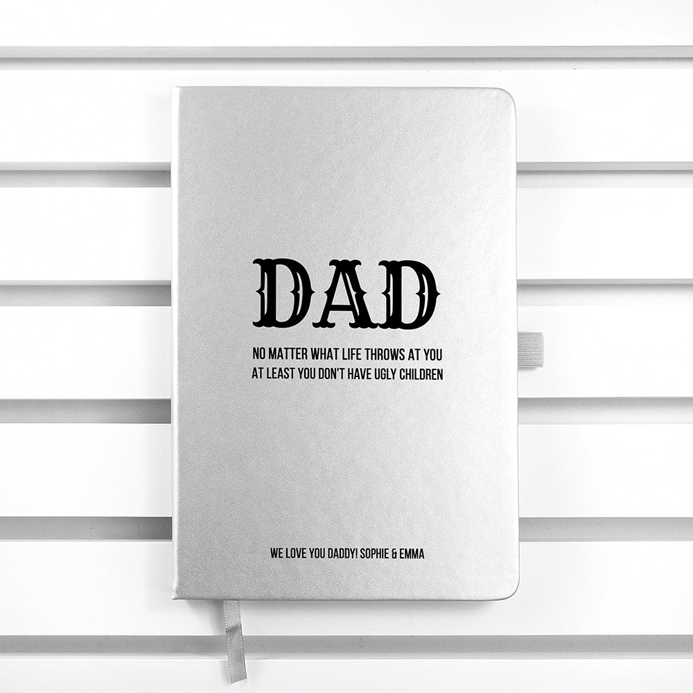 No Matter What Dad A5 Notebook
