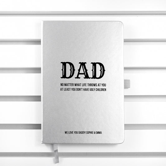 No Matter What Dad A5 Notebook