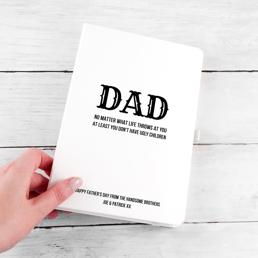 No Matter What Dad A5 Notebook