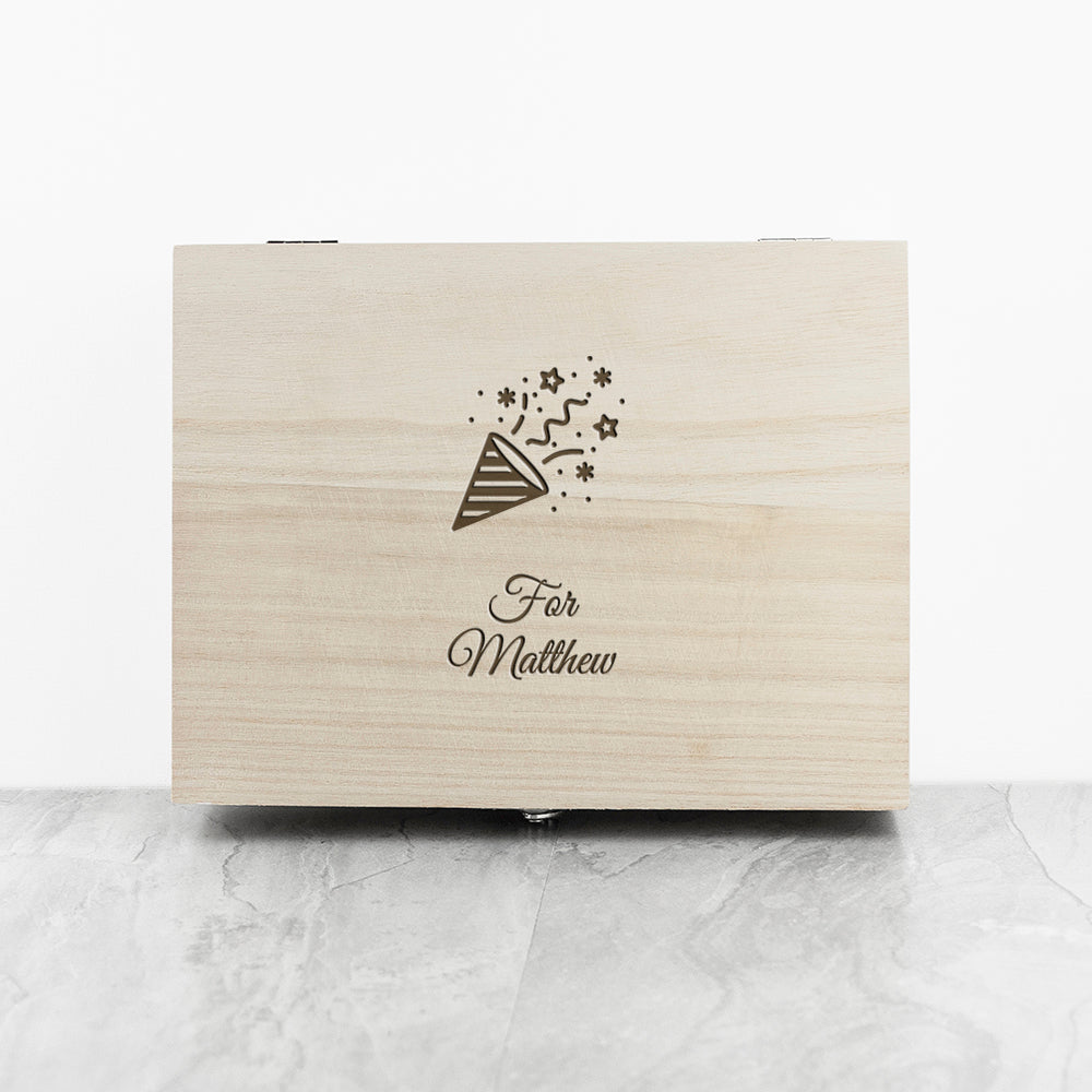 Personalised Surprise Announcement Box 