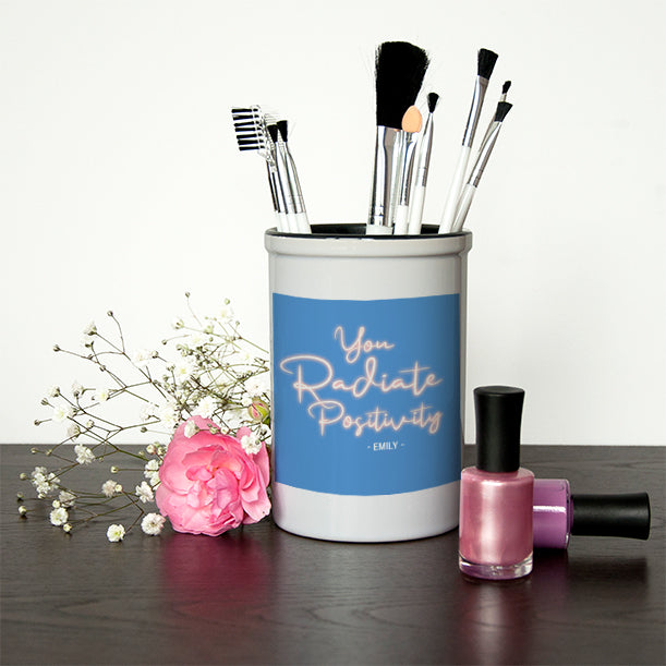 Radiate Positivity Brush Holder