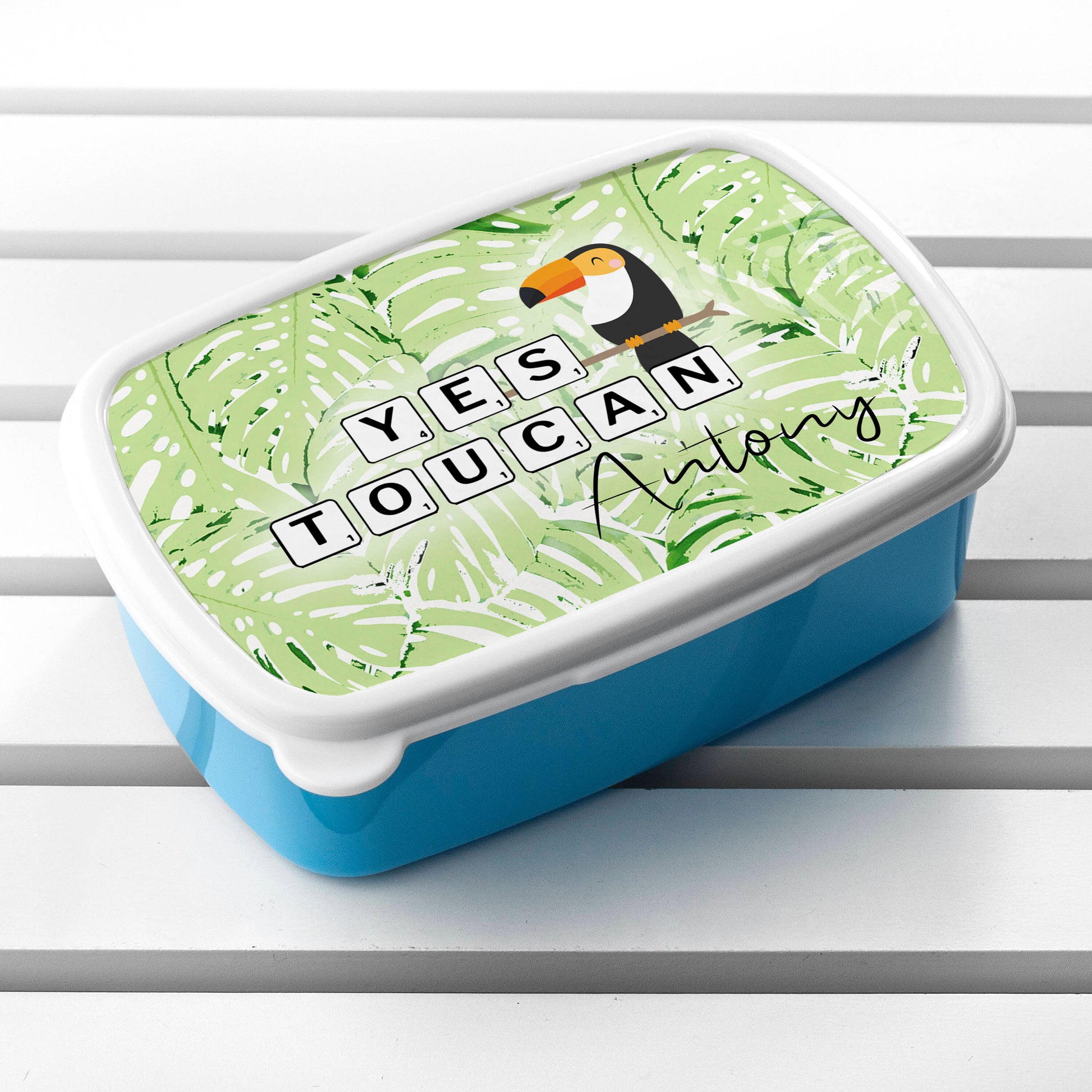 Personalised Yes Toucan Lunch Box