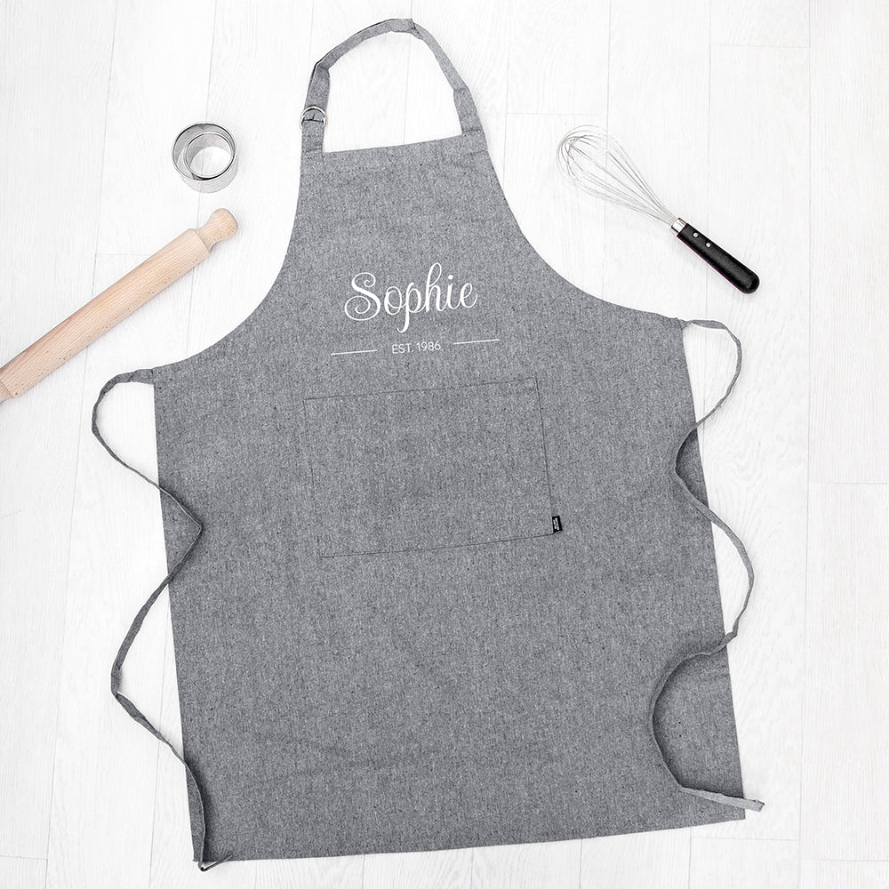 Personalised Birthday Est. Apron