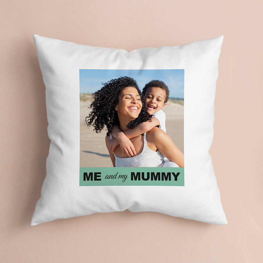 Mum’s Personalised Photo Cushion Cover
