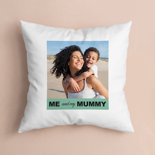 Mum’s Personalised Photo Cushion Cover