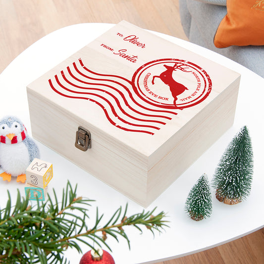 Personalised North Pole Special Delivery Christmas Eve Box - Medium