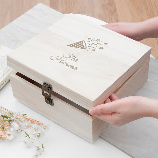 Personalised Surprise Announcement Box - Medium