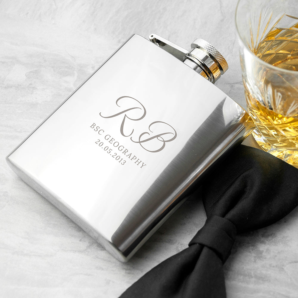 Personalised Graduation Hip Flask