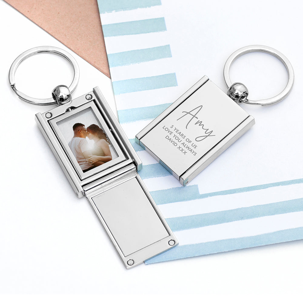 Personalised Special Person Mini Frame Keyring
