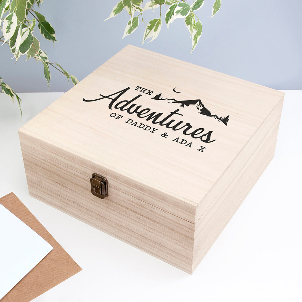 Personalised Adventure Memories Box