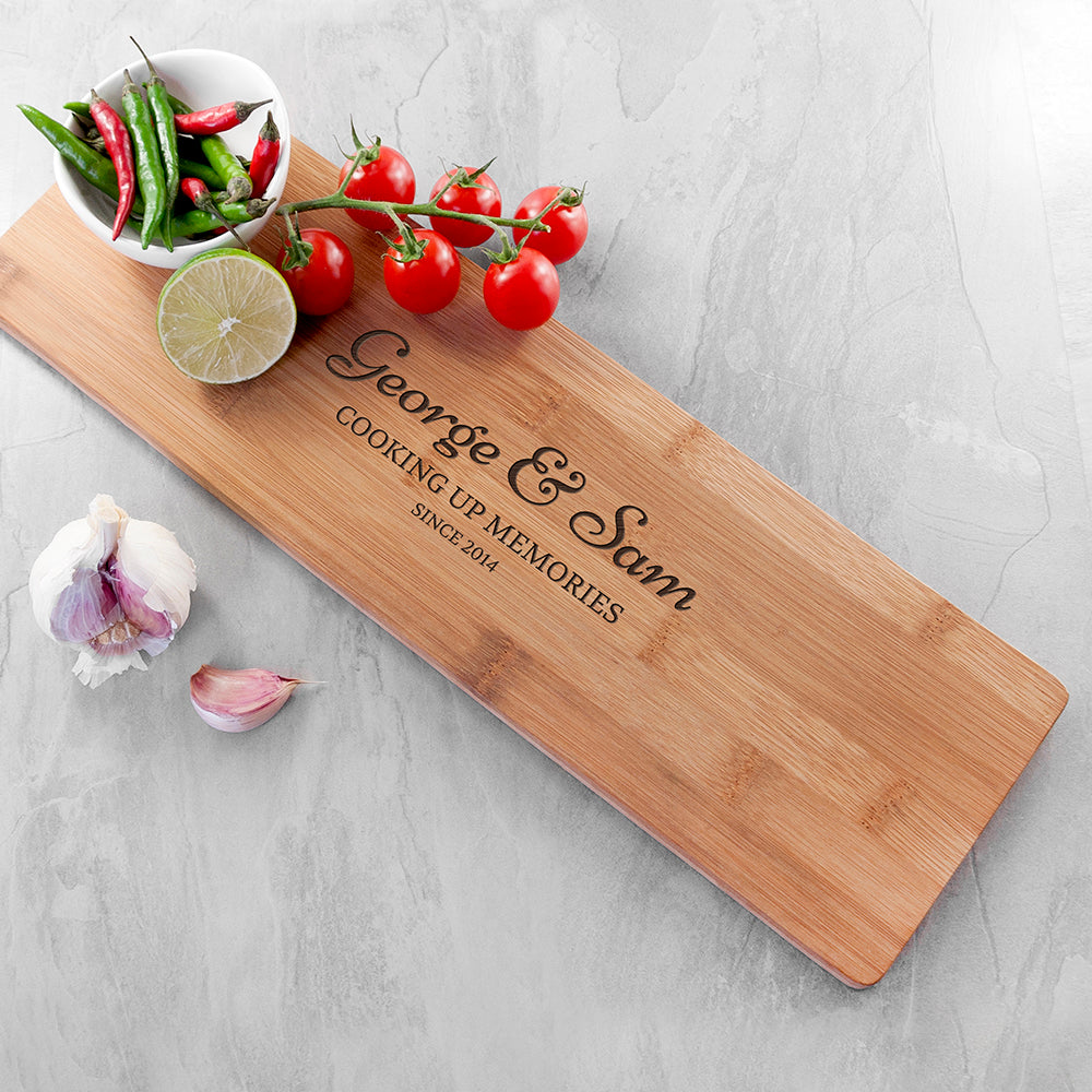 Personalised Anniversary Serving Board