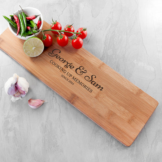 Personalised Anniversary Serving Board