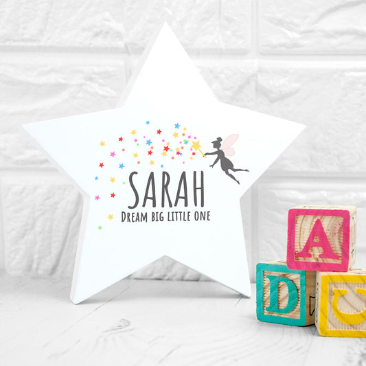 Personalised Big Dreams Star Keepsake