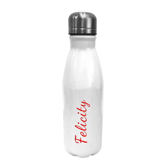 Personalised Bowling Water Bottle - Script