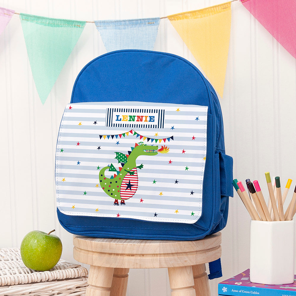Personalised Children's Dragon Rucksack